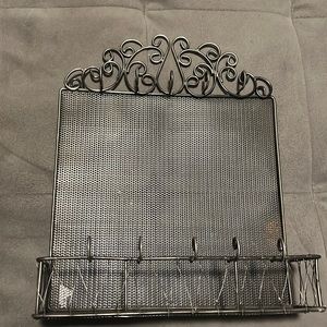 Black Earring & Jewelry Organizer